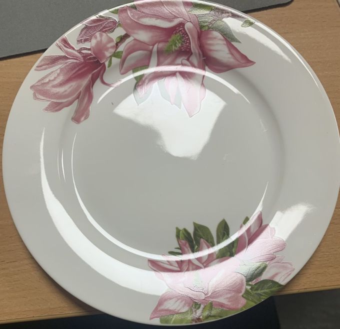 Десерт.фарфор.тарелка 19см.№320-130