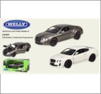 Машина мет. WELLY арт. 24018W  1:24 BENTLEY CONTINENTAL SUPERSPORTS,відкр.двері,капот,2 коль