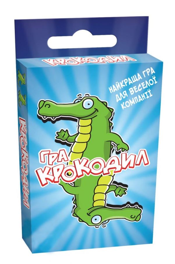 Гра дитяча настільна «Крокодил.Cards»