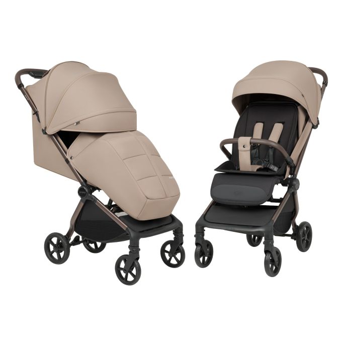 Прогулянкова коляска CARRELLO Atom M 2026 CRL-5527 Snow Beige /1/