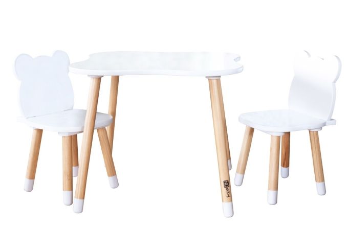 Комплект меблів дитячий FreeON Bear, white