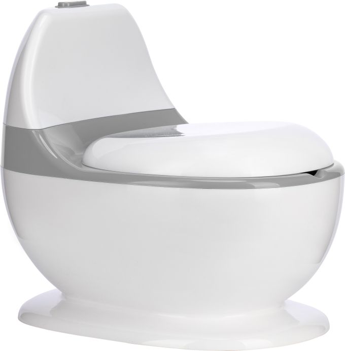 Дитячий горщик FreeON зі звуком змиву, white