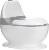 Дитячий горщик FreeON зі звуком змиву, white