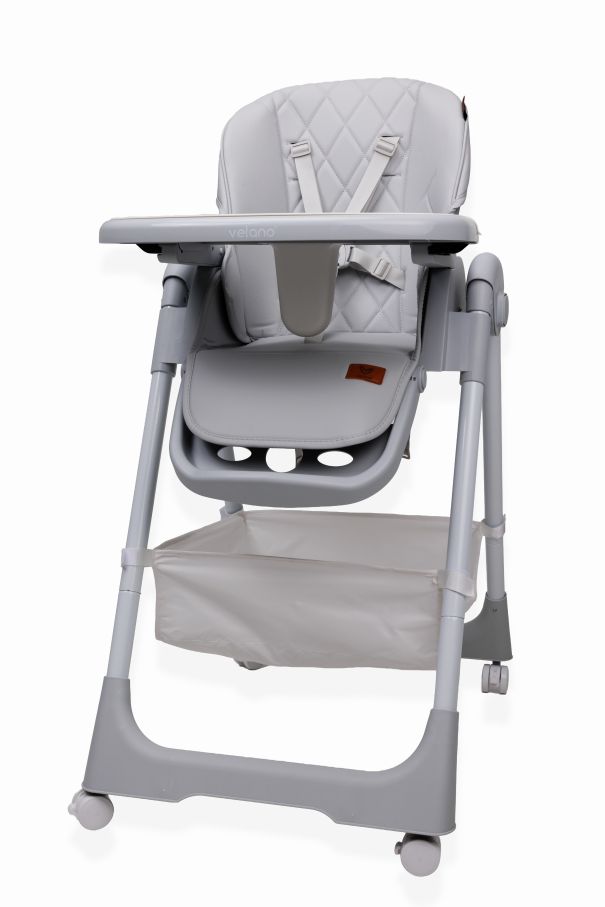 Стілець для годування дитини VELANO Nexi, light grey