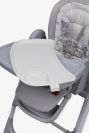 Стілець-гойдалка для годування дитини 2 в 1 VELANO Nomi, light grey