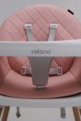 Стілець для годування дитини 2 в 1 VELANO Evo, pink
