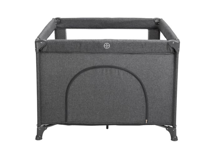Манеж дитячий квадратний VELANO Cubo, dark grey