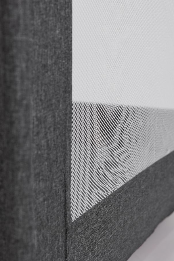 Манеж дитячий квадратний VELANO Cubo, dark grey