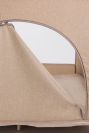 Манеж дитячий квадратний VELANO Cubo, beige