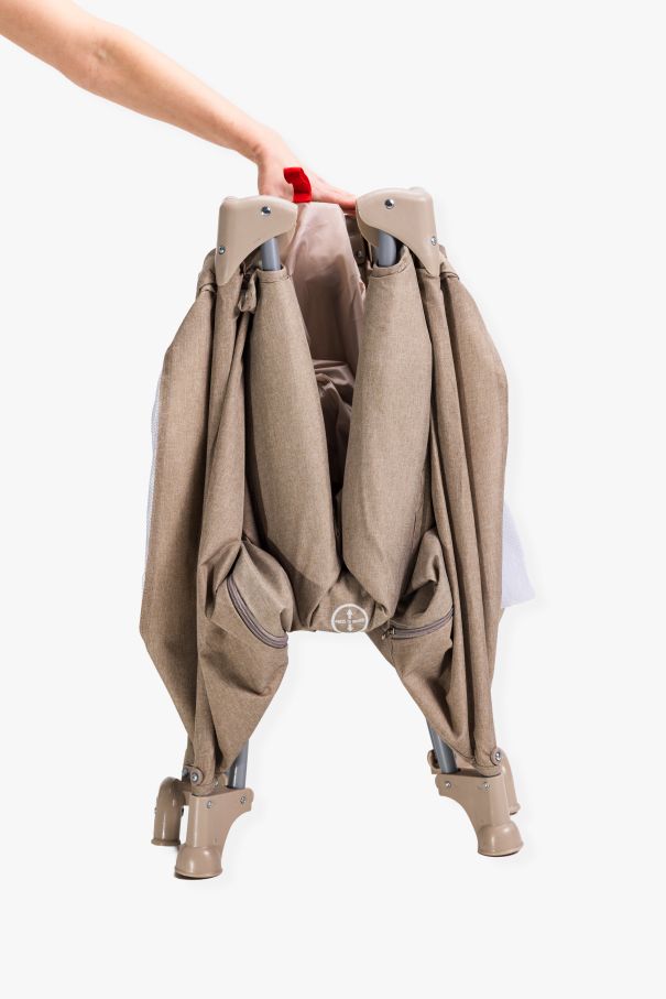 Манеж дитячий квадратний VELANO Cubo, beige