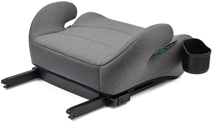 Бустер VELANO Primo i-Size 125–150 см, ISOFIX + підстаканник, grey