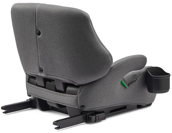 Бустер VELANO Gravo i-Size 125–150 см, ISOFIX + підстаканник, grey