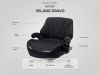 Бустер VELANO Gravo i-Size 125–150 см, ISOFIX + підстаканник, grey