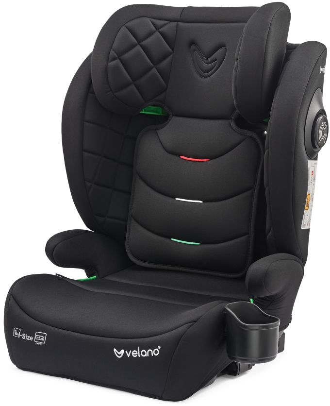 Автокрісло VELANO Forza 2 в 1 i-Size 100–150 см, ISOFIX, black