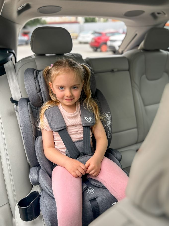 Автокрісло VELANO Flexo i-Size 76–150 см, ISOFIX + Top Tether/ремінь, grey