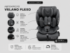 Автокрісло VELANO Flexo i-Size 76–150 см, ISOFIX + Top Tether/ремінь, grey