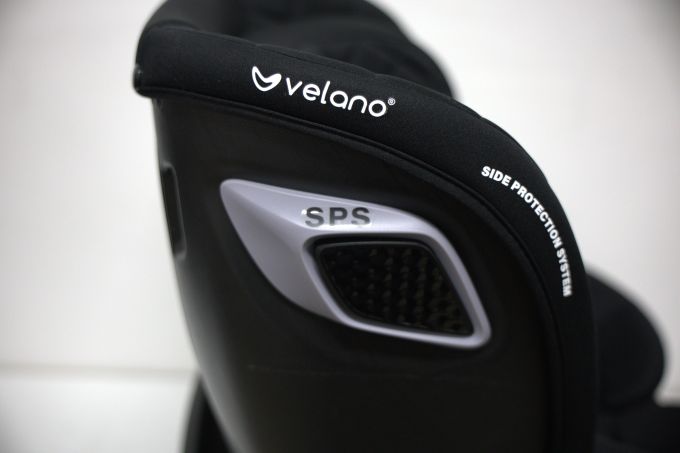 Автокрісло VELANO Vento 360° i-Size 40–150 см, ISOFIX + опорна нога, black