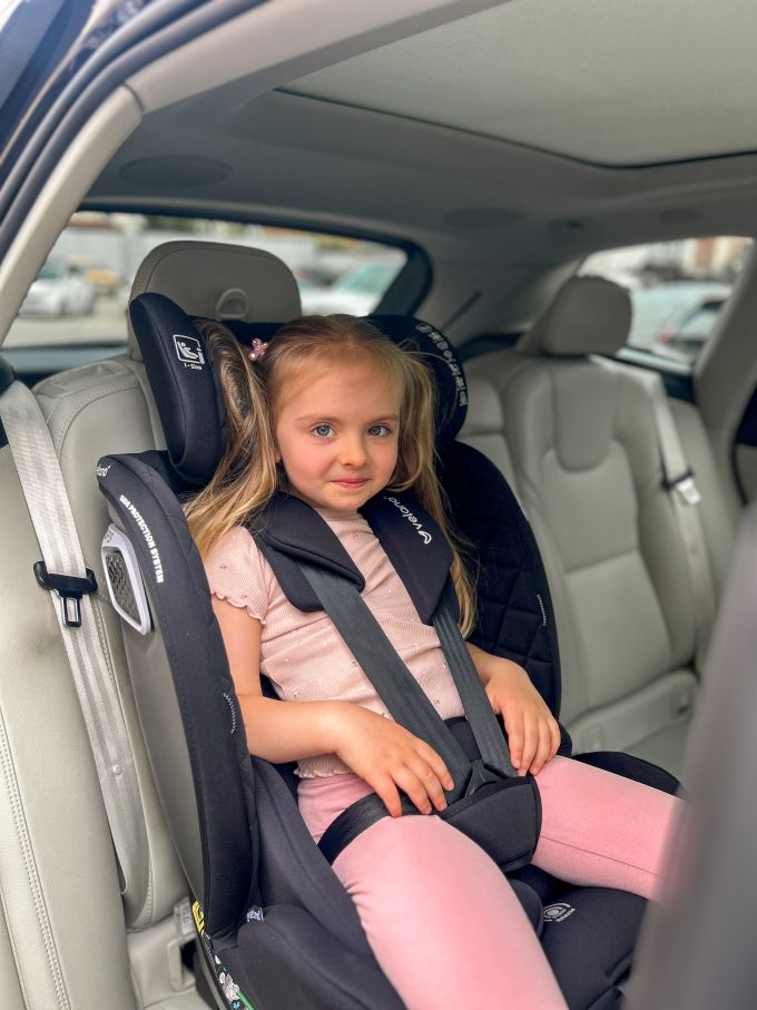 Автокрісло VELANO Vento 360° i-Size 40–150 см, ISOFIX + опорна нога, grey