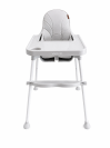 Стілець для годування дитини 2 в 1 VELANO Basic,  light grey