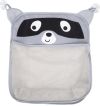 Дитяча сумка-органайзер у ванну кімнату на присоску FreeON Racoon, grey